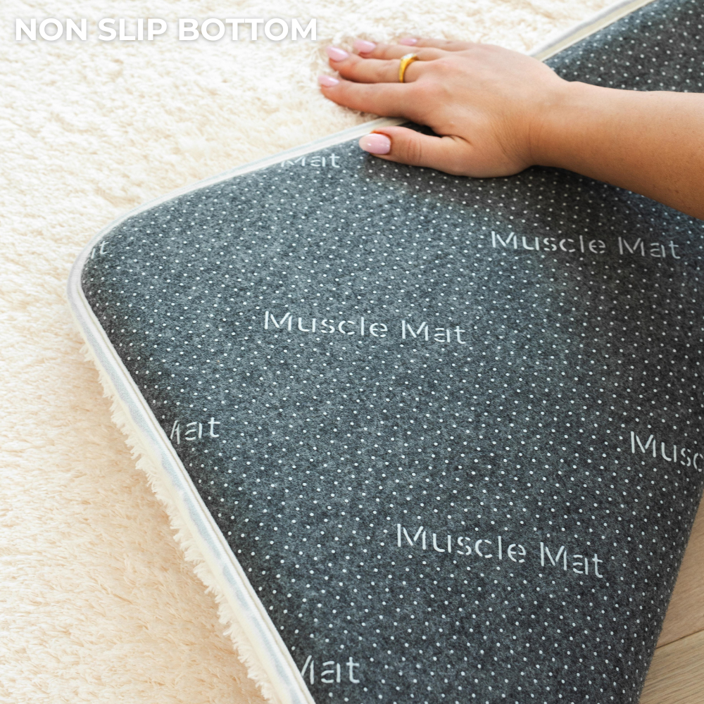 Musclemat Pattern Best Shaggy Relax Mat USA - Memory Foam, Soft, Light & Non Slip Bottoms ...