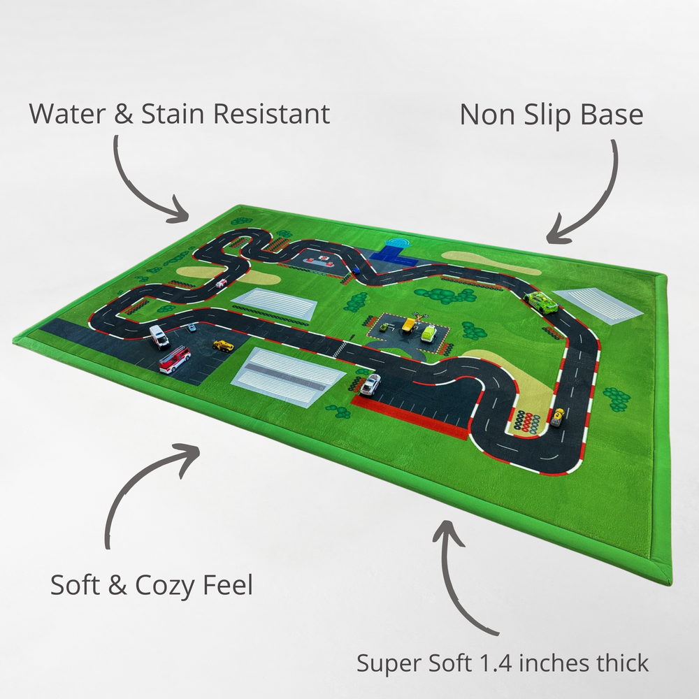 Race Track Mat - Tatami Mat Memory Foam Mat USA - Muscle Mat – Muscle ...