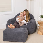 Luxury Foam Relax Chair Ottoman